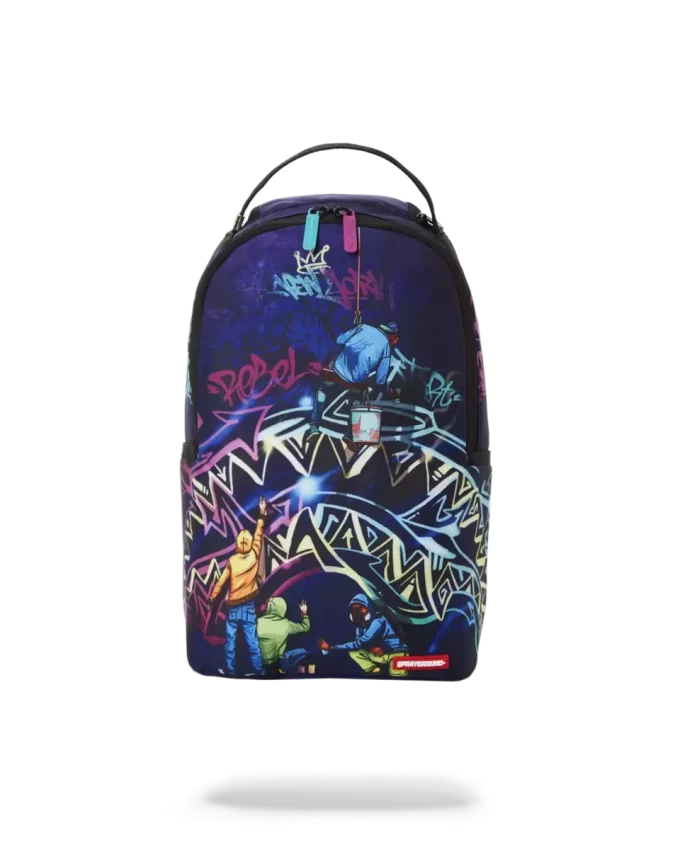 MIDNIGHT GRAFFITI ARTISTS MINI BACKPACK