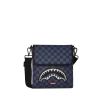MIDNIGHT MAGIC SHARKS IN PARIS MESSENGER SLING BAG