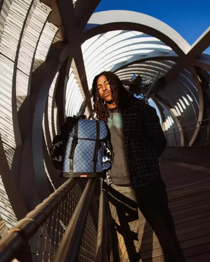 MIDNIGHT MAGIC SHARKS IN PARIS MONTE CARLO BACKPACK