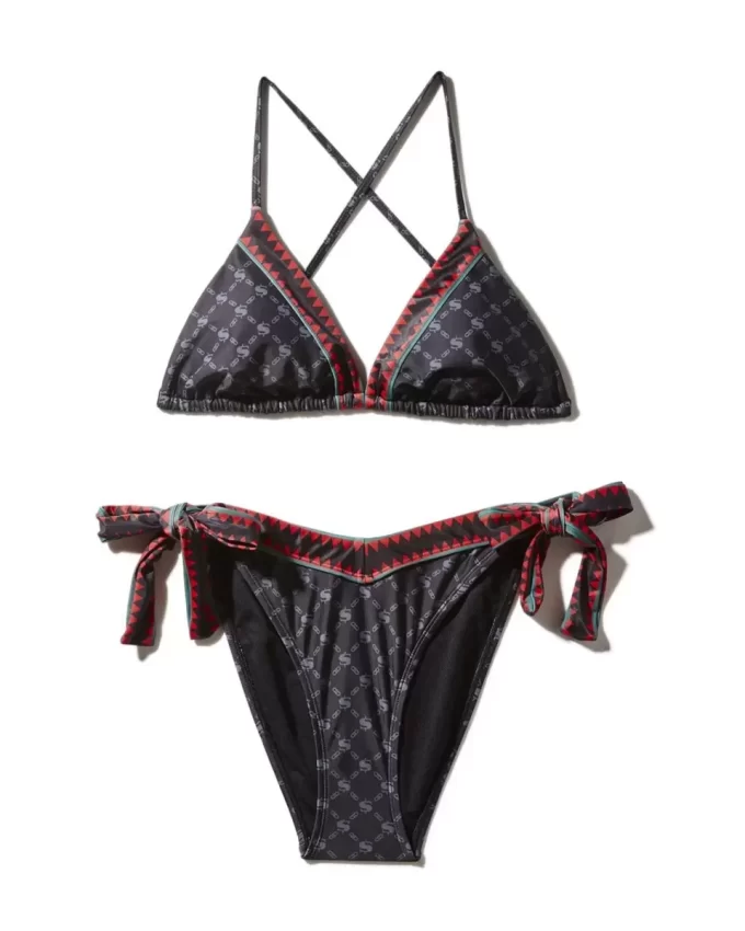 MIDNIGHT MONEY PATTERN BIKINI