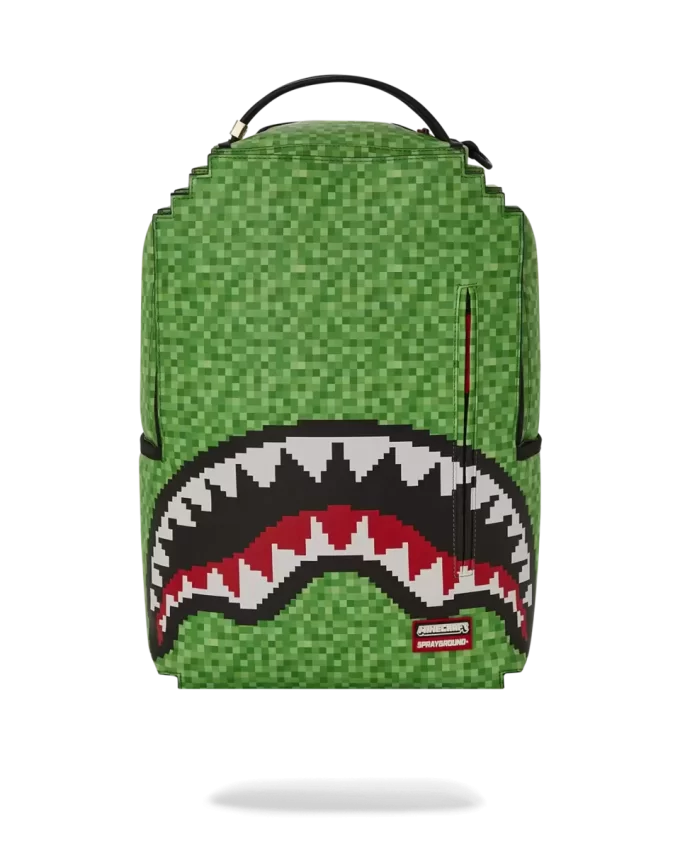MINECRAFT CREEPER SHARK BACKPACK