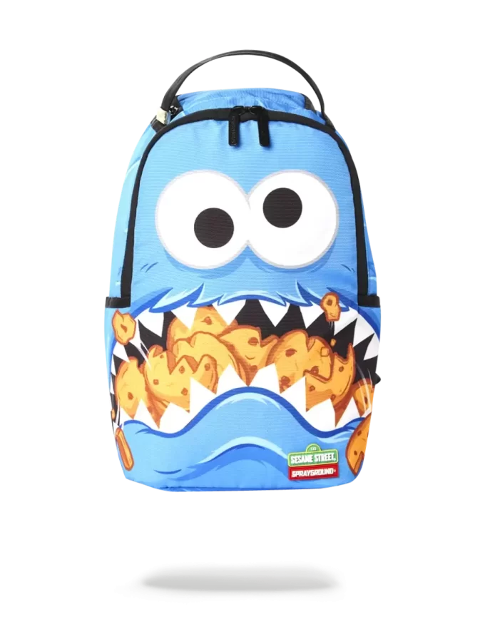 MINI COOKIE MONSTER SHARK BACKPACK