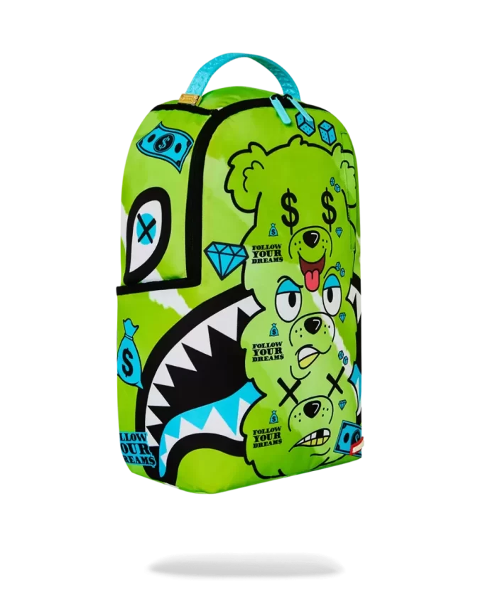 MONEY BEAR SEEING TRIPLE DLXSR BACKPACK