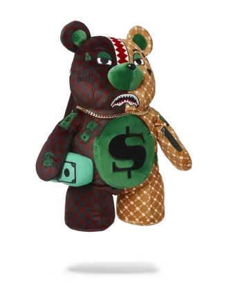 MONEY BEAR TEDDYBEAR BACKPACK PARIS VS FLORENCE