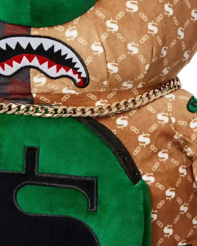 MONEY BEAR TEDDYBEAR BACKPACK PARIS VS FLORENCE