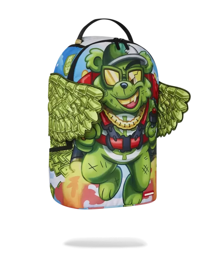 MONEY BEAR WE BOUT TO TAKE OFF BACKPACK