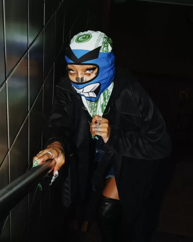 MONEY BOY SKI MASK (BLUE)