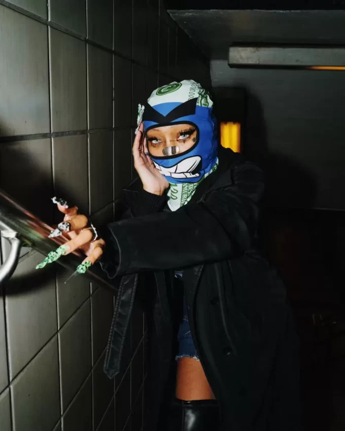 MONEY BOY SKI MASK (BLUE)