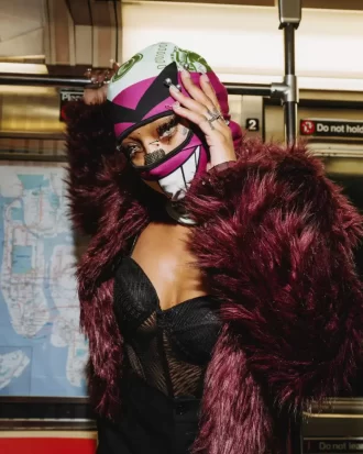 MONEY BOY SKI MASK (PURPLE)