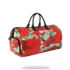 MONEY CAMO (RED) DUFFLE