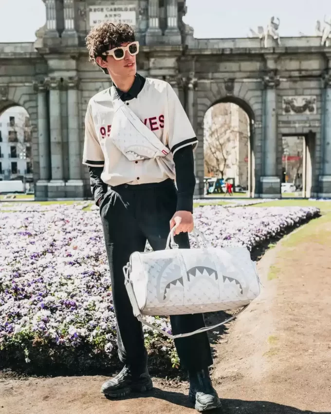 MONEY PATTERN POWDER EMPEROR DUFFLE MONEY PATTERN POWDER EMPEROR DUFFLE