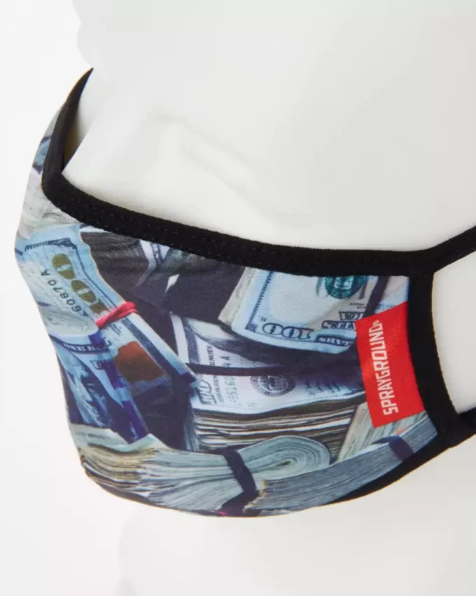 MONEY WHERE UR MOUTH IS FORM-FITTING MASK