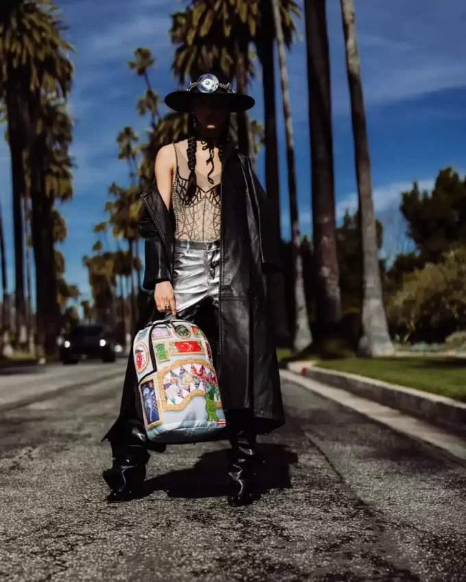 MONEYBEAR ART CRITIQUE BACKPACK