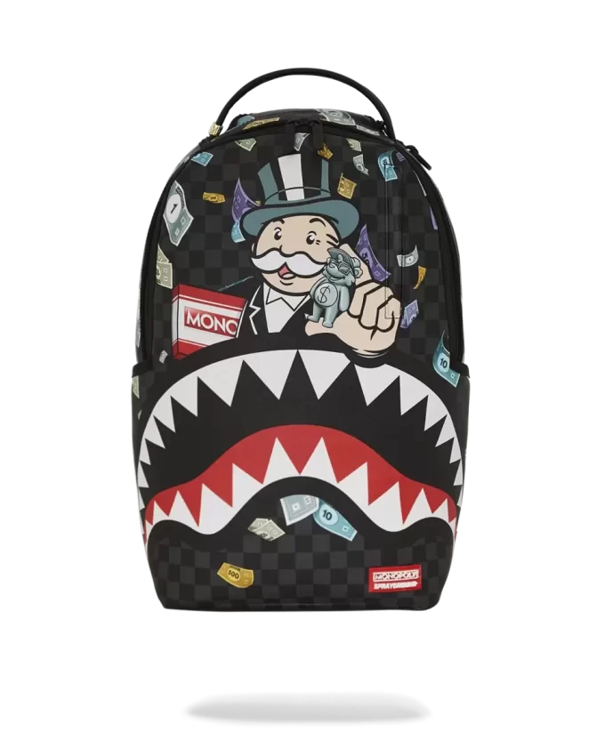 MONOPOLY SHARK RICH BACKPACK