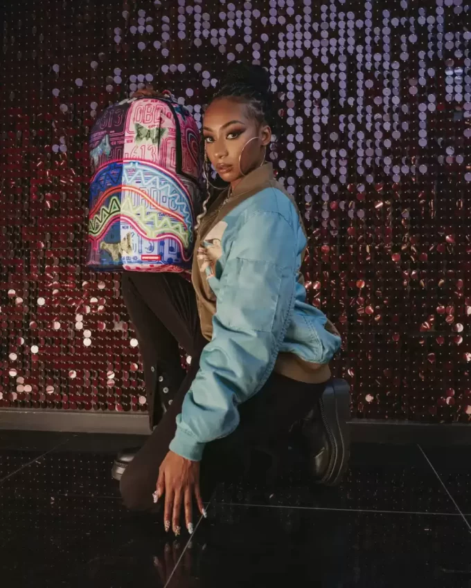 NEON BUTTERFLY BACKPACK