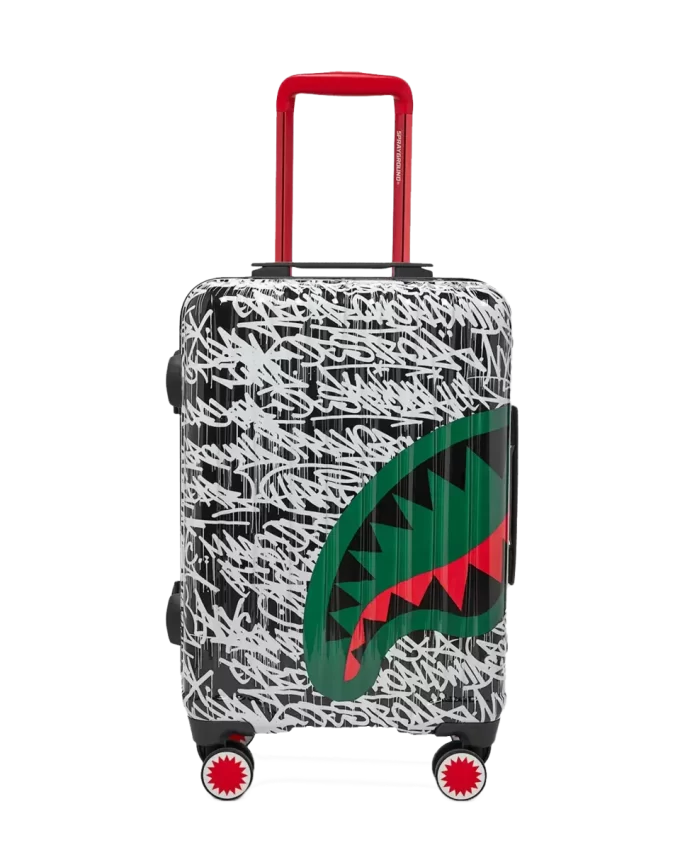 NIGHT NIGHT SHARKNAUTICS HARDSHELL CARRY-ON LUGGAGE