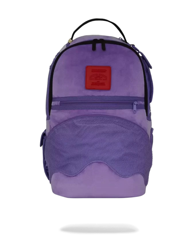 NOOO WAY!!! A REVERSIBLE BACKPACK – PURPLE VELOUR TO OG SHARKS IN PARIS BACKPACK