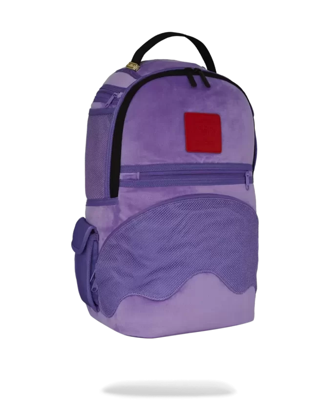 NOOO WAY!!! A REVERSIBLE BACKPACK – PURPLE VELOUR TO OG SHARKS IN PARIS BACKPACK