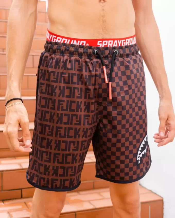 OFFENDED SPLIT THE CHECK CORTO SWIM TRUNKS OFFENDED SPLIT THE CHECK CORTO SWIM TRUNKS