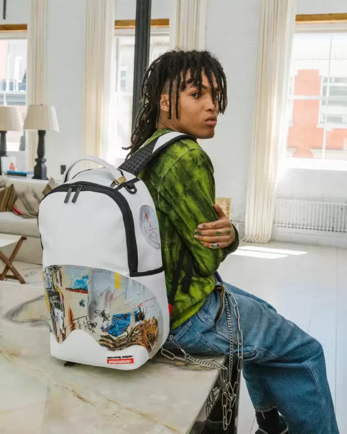 OFFICIAL BASQUIAT ACQUE PERICOLOSE 1981 BACKPACK (DLXV)
