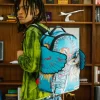 OFFICIAL BASQUIAT UNTITLED (FALLEN ANGEL) 1981 WING BACKPACK (DLXV)