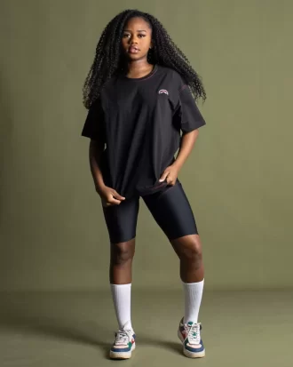 OVER SHARK T-SHIRT (BLACK)