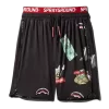 PATCH ALL-IN CORTO SWIM TRUNKS (BLACK)