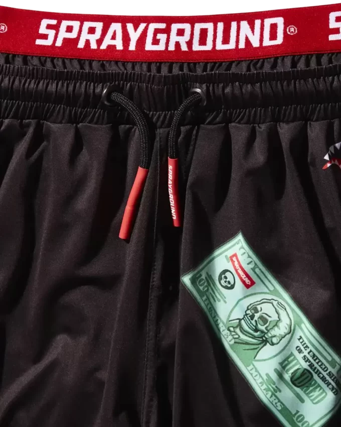 PATCH ALL-IN CORTO SWIM TRUNKS (BLACK)