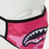 PINK ANIME SHARK FORM-FITTING MASK