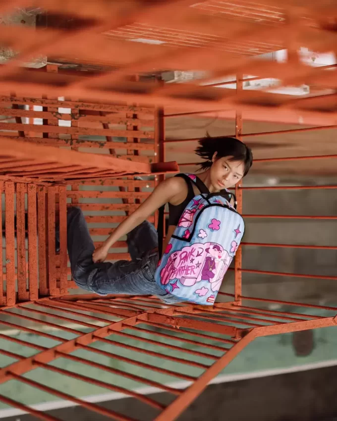 PINK PANTHER CITY STREETS DLXSR BACKPACK
