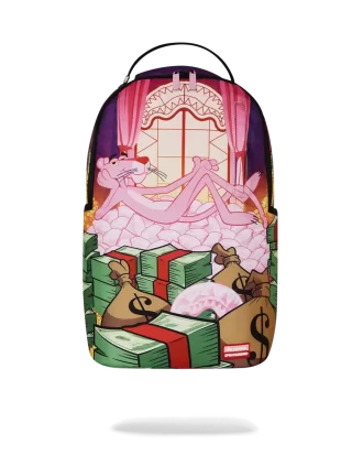 PINK PANTHER FORTRESS OF MONEY-TUDE BACKPACK