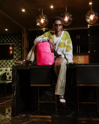 PINK PYTHON DLXSV BACKPACK