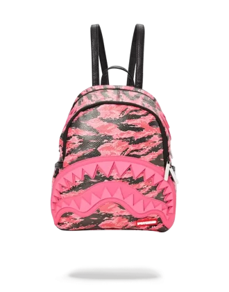 PINK TIGER CAMO SHARKMOUTH SAVAGE BACKPACK
