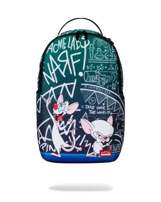 PINKY AND THE BRAIN TAKIN OVER THE WORLD DLXR BACKPACK