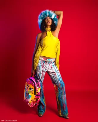 POWERPUFF BUSTIN THRU DLXSV BACKPACK