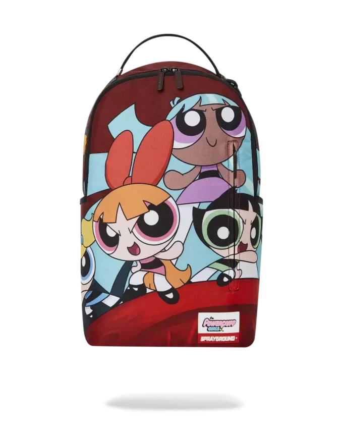 POWERPUFF GIRLS NEVER BACK DOWN BACKPACK