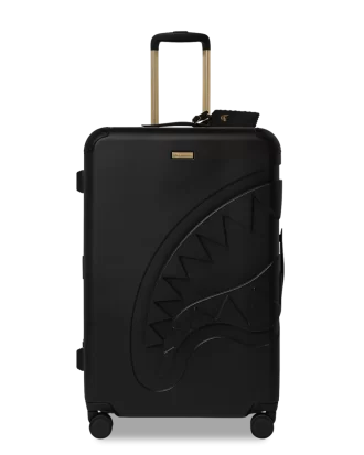 REALITY CHECK SHARKITECTURE FULL-SIZE JETBLACK LUGGAGE (GOLD HARDWARE)