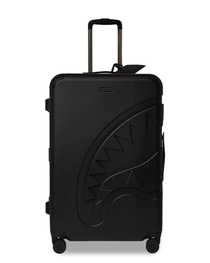 REALITY CHECK SHARKITECTURE FULL-SIZE JETBLACK LUGGAGE (GUNMETAL HARDWARE)