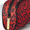 RED LEOPARD LIPS PENCIL CASE