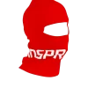 RED SPRAYGROUND LOGO SKI MASK