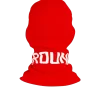 RED SPRAYGROUND LOGO SKI MASK