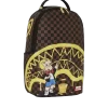 RICHIE RICH PAINT THE SHARK GOLD BACKPACK