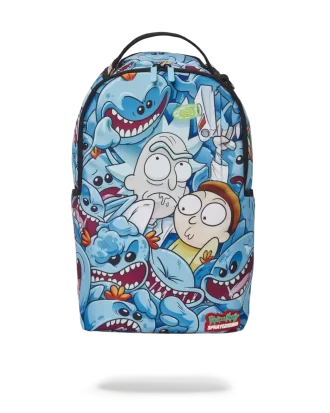 RICK & MORTY MESEEKS CRAMMED BACKPACK (DLXR)