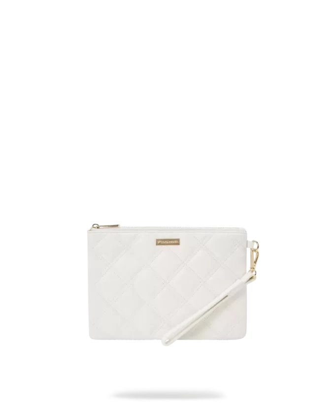RIVIERA LE BLANC GOLD CHAIN SHARK CROSSOVER CLUTCH