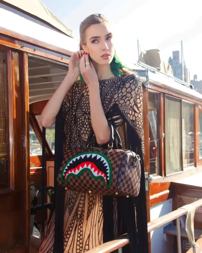 ROMEO AIR ITALIA SHARK MINI DUFFLE ROMEO AIR ITALIA SHARK MINI DUFFLE