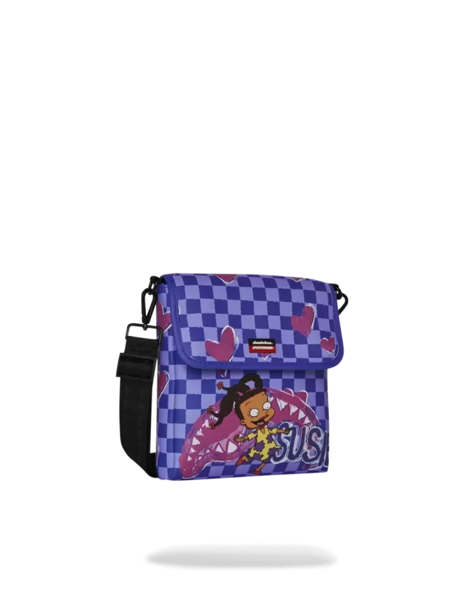 RUGRATS SUSIE CRAYON SHARK MESSENGER SLING