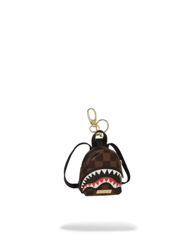 SAWTOOTH SHARKS IN PARIS BACKPACK KEYCHAIN