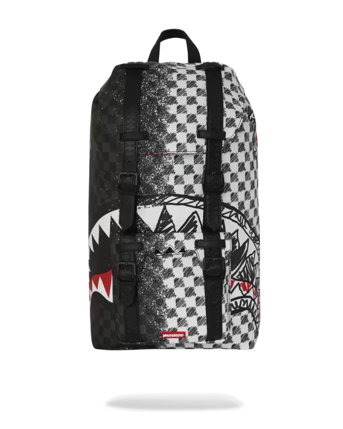 SCRIBBLE DRIBBLE CHECK HILLS BACKPACK