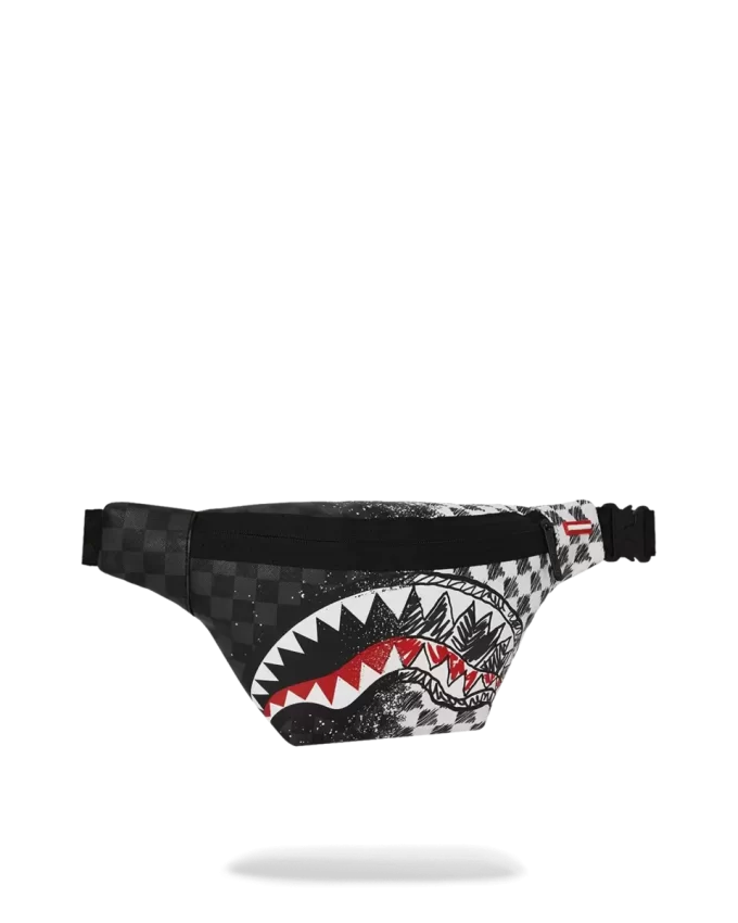 SCRIBBLE DRIBBLE CHECK SAVVY CROSSBODY