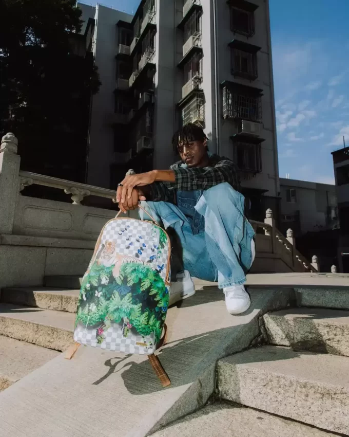 SECRET GARDEN SHARK BACKPACK